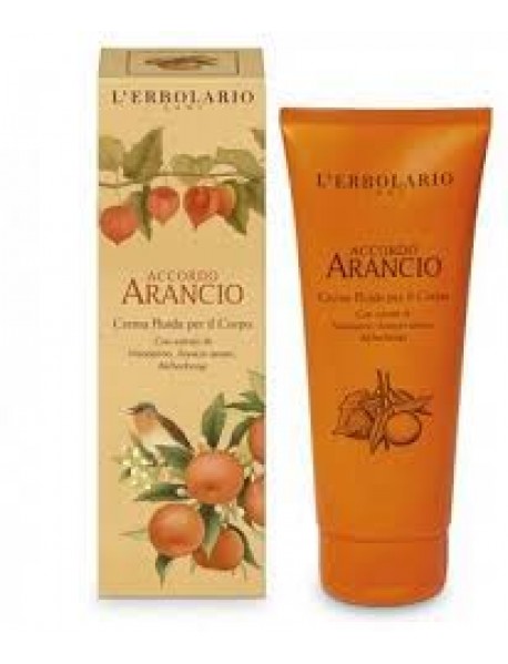 L'ERBOLARIO ACCORDO ARANCIO CREMA FLUIDA PER IL CORPO 200ML