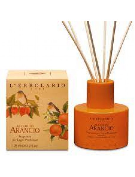 L'ERBOLARIO ACCORDO ARANCIO FRAGRANZA PER LEGNI PROFUMATI 125ML