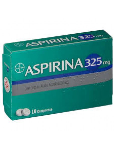 ASPIRINA 10 COMPRESSE 325MG 