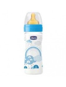 CHICCO ORIGINAL TOUCH BIBERON REGULAR BOY CON TETTARELLA IN CAUCCIU' 330ML 27634.2