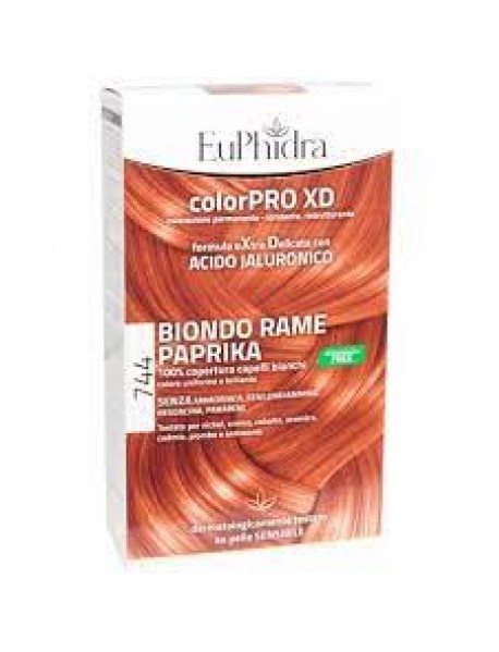 EUPHIDRA COLORPRO XD744 BIONDO RAME PAPRIKA