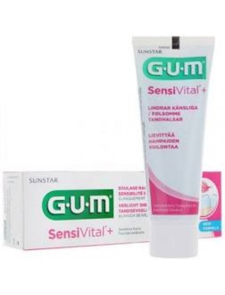 GUM SENSIVITAL+ DENTIFRICIO 75ML