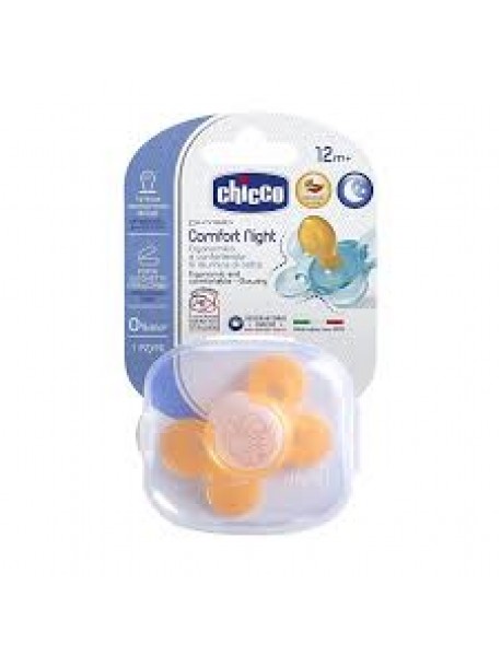 CHICCO PHYSIO SUCCHIETTO COMFORT NIGHT LUMI CON TETTARELLA IN CAUCCIU' 12+ MESI 74905.41 