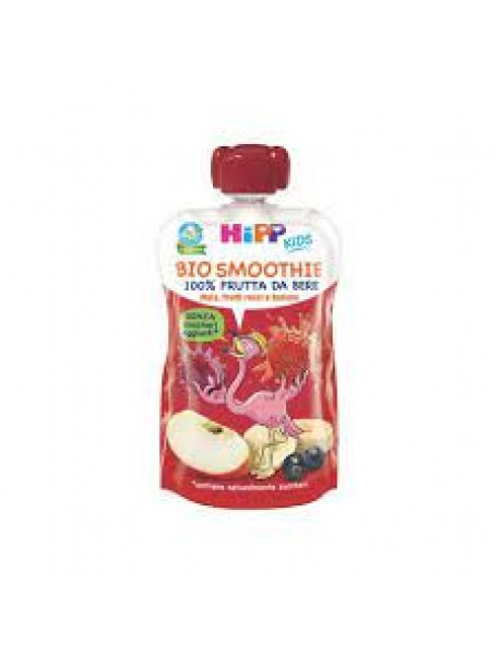 HIPP BIO SMOOTHIES MELA BANANA E FRUTTI ROSSI 120ML