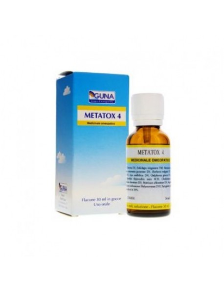 GUNA METATOX 4 GOCCE 30ML  