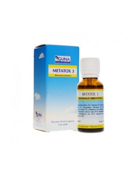 METATOX 3 GUNA GOCCE 30ML  