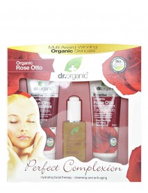 DR.ORGANIC ROSE OTTO FACE GIFT SET