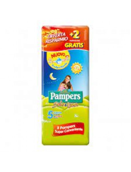 PAMPERS SOLE&LUNA JUNIOR TAGLIA 5 (11-25KG) 38PZ