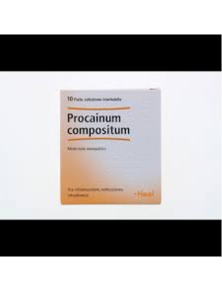 PROCAINUM COMPOSITUM HEEL 10 FIALE