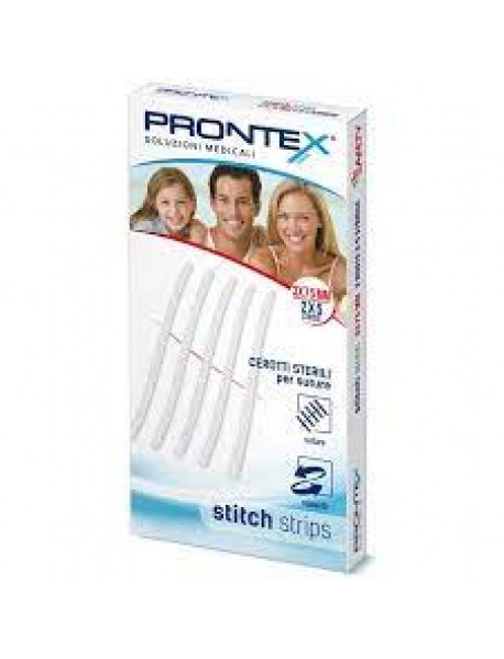 SAFETY PRONTEX STITCH STRIPS 3X75MM 10 PEZZI