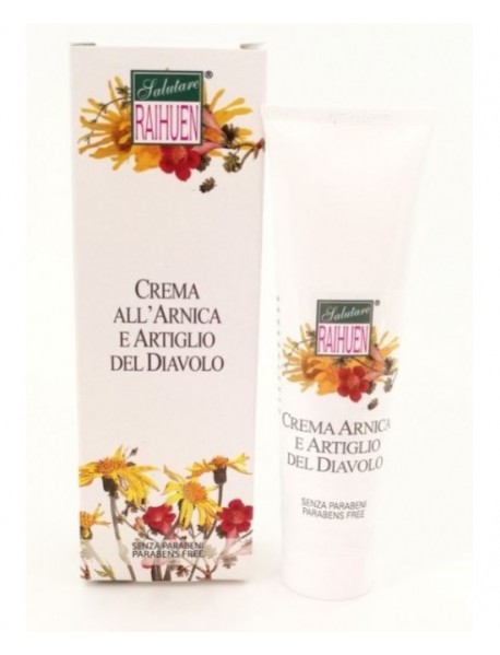 RAIHUEN CREMA CORPO ALL'ARNICA E ARTIGLIO DEL DIAVOLO 100ML