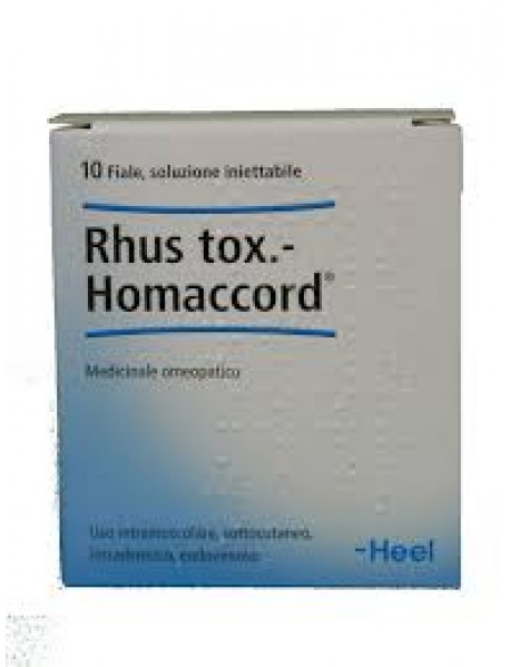 RHUS TOX HOMACCORD FEEL 10 FIALE