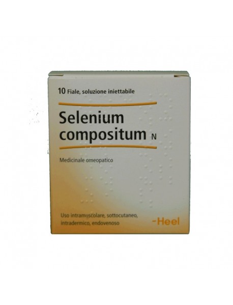 SELENIUM COMPOSITUM HEEL 10 FIALE