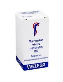 WELEDA MERCURIUS VIVUS NATURALIS D6 80 COMPRESSE