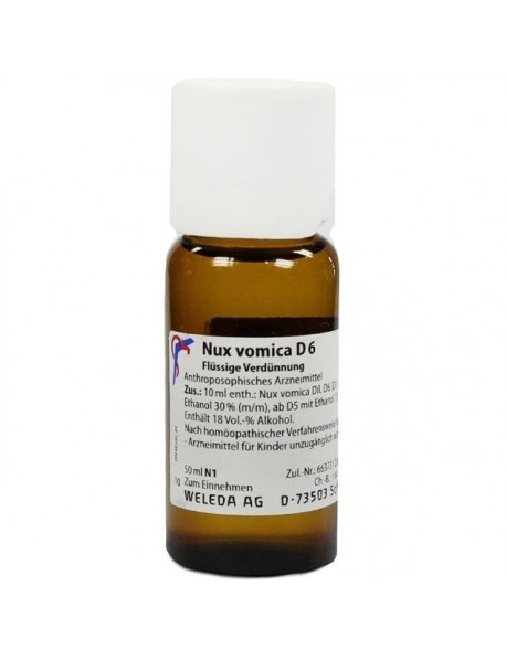 WELEDA NUX VOMICA D6 GOCCE 50ML