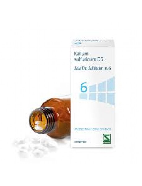 SALE DR.SCHUSSLER N.6 KALIUM SULFURICUM D6 200 COMPRESSE