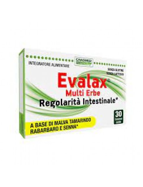 EVALAX MULTI ERBE REGOLARITA' INTESTINALE 30 COMPRESSE