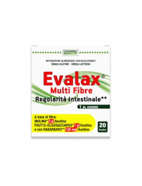 EVALAX MULTI FIBRE REGOLARITA' INTESTINALE 20 BUSTINE