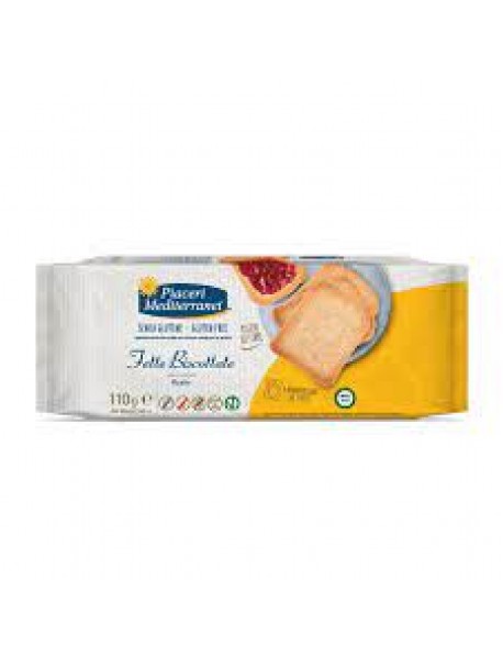 PIACERI MEDITERRANEI FETTE BISCOTTATE 110G