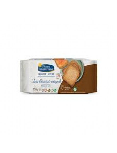 PIACERI MEDITERRANEI FETTE BISCOTTATE INTEGRALI 110G