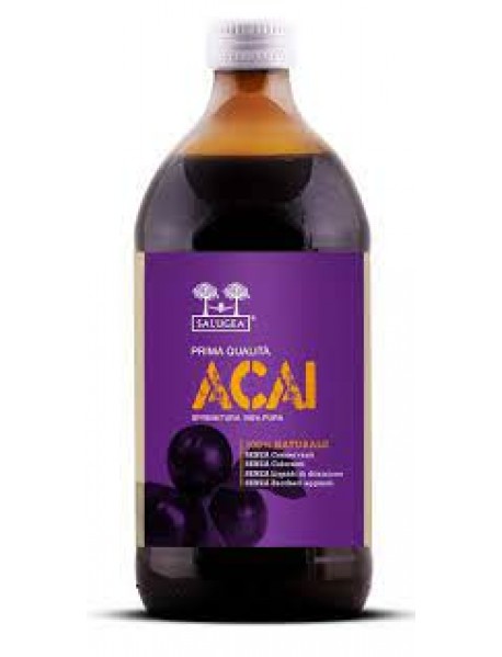 SALUGEA SUCCO DI ACAI PURO BIO 500ML