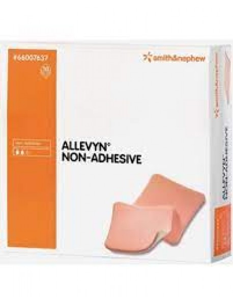 ALLEVYN NON-ADHESIVE 15X15CM 5 PEZZI