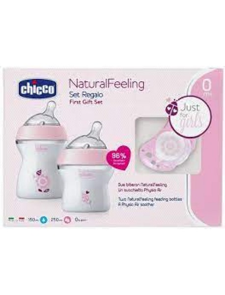 CHICCO NATURAL FEELING SET REGALO PER BIMBA