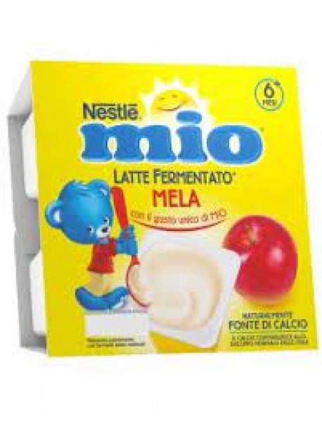 MIO MERENDA LATTE FERMENTATO MELA 4x100G