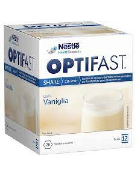 NESTLE' OPTIFAST SHAKE VANIGLIA 12x53G