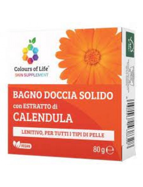 COLOURS OF LIFE BAGNODOCCIA SOLIDO CON ESTRATTO DI CALENDULA 80G