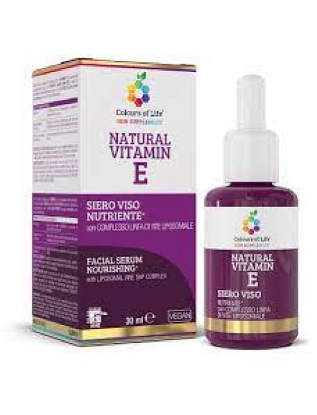 COLOURS OF LIFE NATURAL VITAMIN E SIERO VISO 30ML