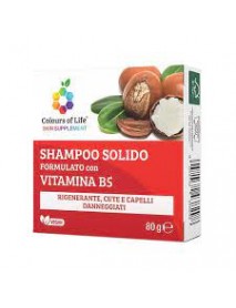 COLOURS OF LIFE VITAMIN B5 SHAMPOO SOLIDO 80G