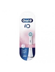 ORAL-B IO GENTLE CARE WHITE 2 TESTINE DI RICAMBIO COLORE BIANCO