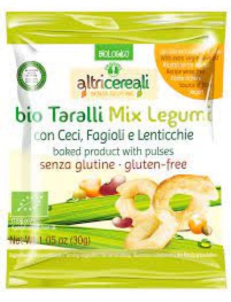 PROBIOS ALTRI CEREALI TARALLI MIX LEGUMI SENZA GLUTINE 30G