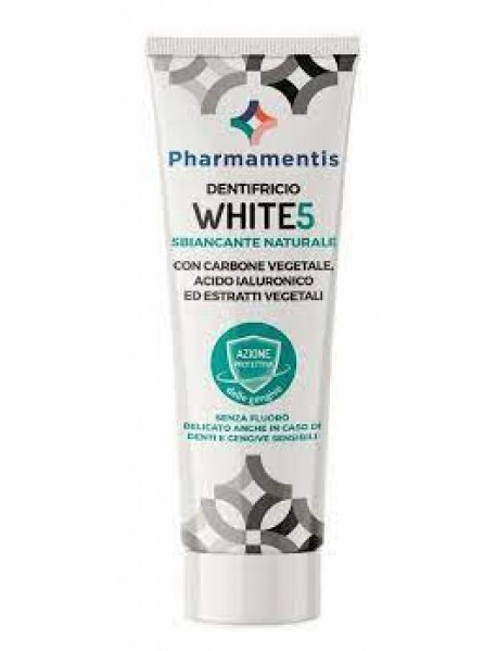 PHARMAMENTIS DENTIFRICIO WHITE 5 75ML