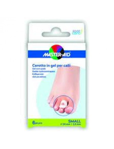 MASTER-AID FOOT CARE CEROTTO IN GEL PER CALLI TAGLIA SMALL 6 PEZZI