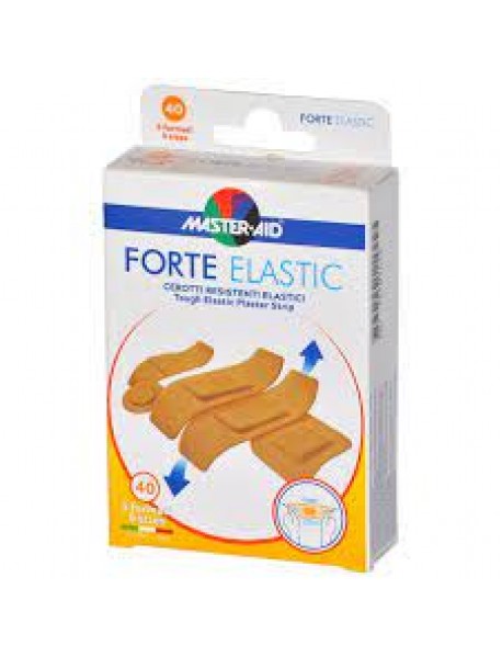 MASTER-AID CEROTTO FORTE ELASTIC 5 FORMATI 40 PEZZI