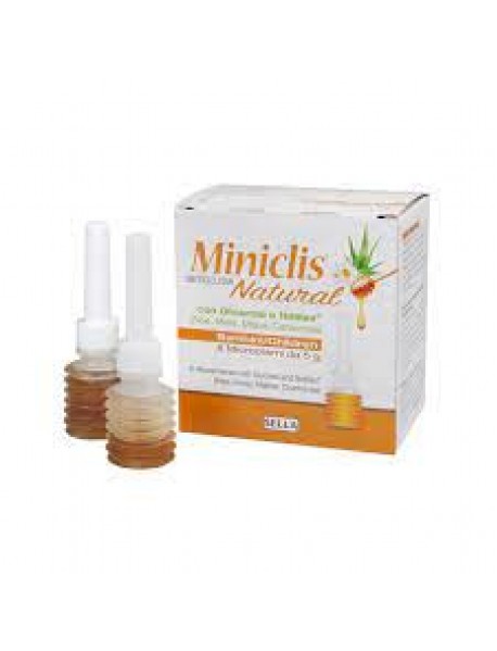 MINICLIS NATURAL BAMBINI 6 MICROCLISMI SELLA