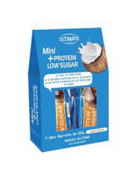 ULTIMATE MINI+ PROTEIN LOW SUGAR COCCO 7 PEZZI