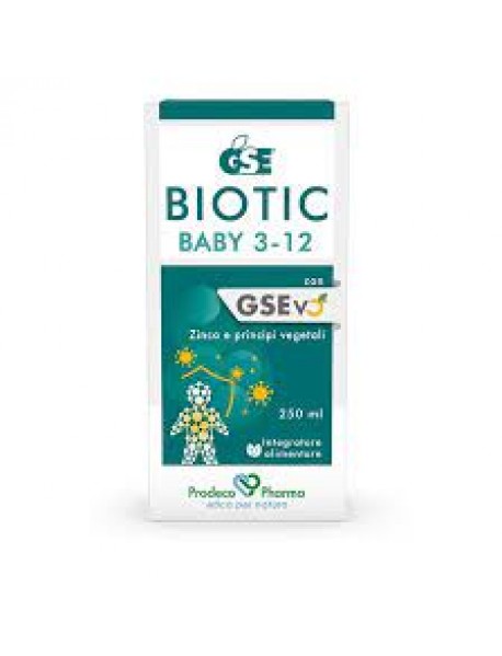 GSE BIOTIC BABY 3-12 250ML