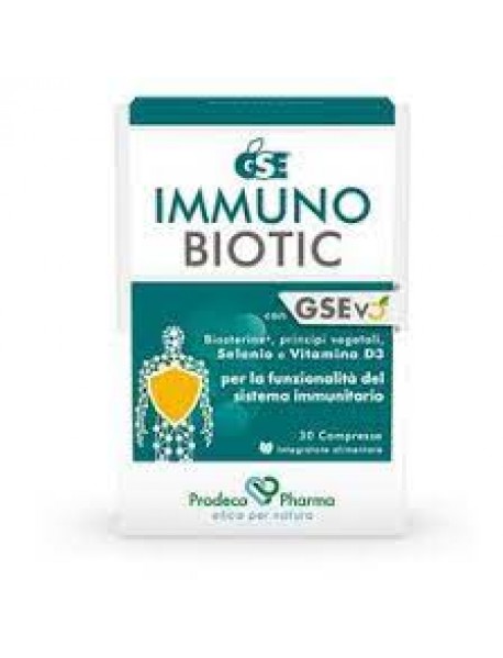 GSE IMMUNOBIOTIC 30 COMPRESSE