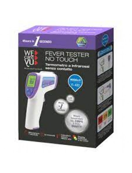 WECAREYU FEVERTEST NO-TOUCH TERMOMETRO A INFRAROSSI 1 PEZZO