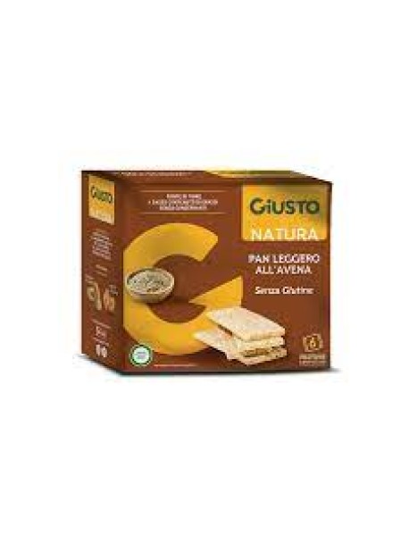 GIUSTO SENZA GLUTINE PAN LEGGERO ALL'AVENA 6x25G