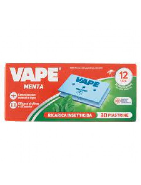 VAPE PIASTRINE MENTA 30 PEZZI