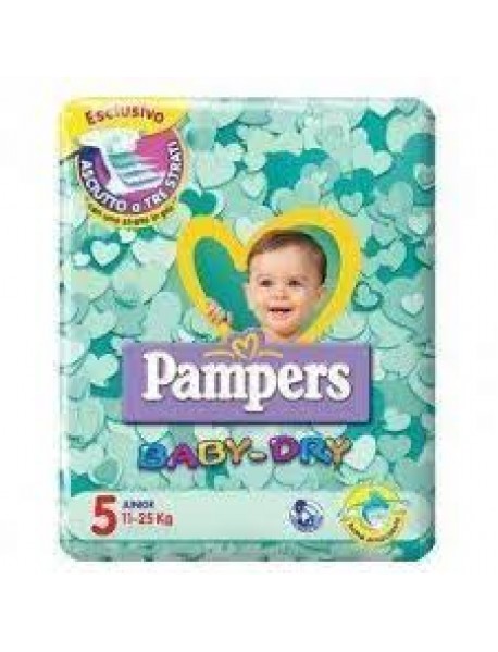 PAMPERS BABY DRY JUNIOR 17 PEZZI