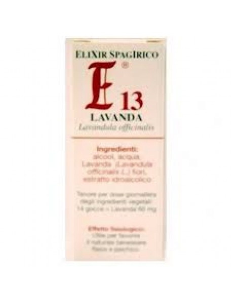 ELIXIR SPAGIRICO E13 LAVANDA ALMA RIMEDIO 20ML