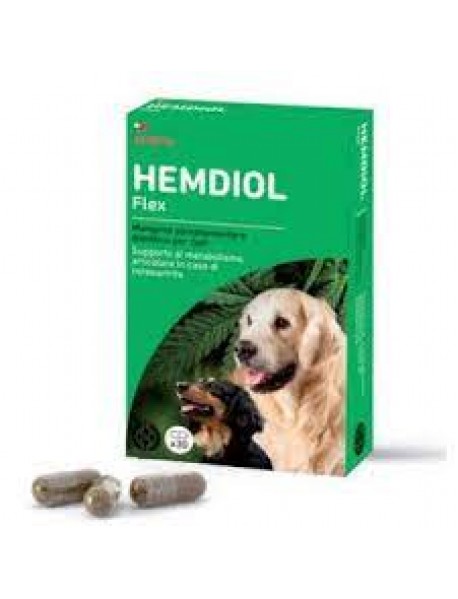 HEMDIOL FLEX PER CANI 30 CAPSULE 