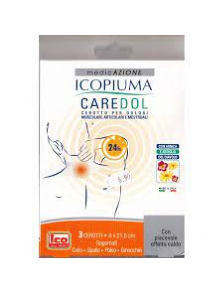 ICOPIUMA CAREDOL 3 CEROTTI PER DOLORI COLLO E SPALLA