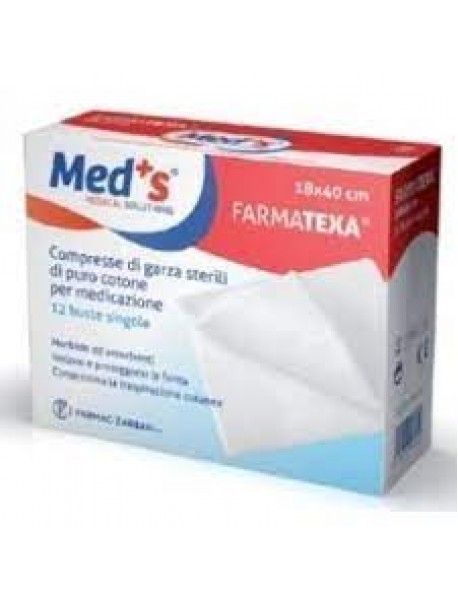 MEDS FARMATEXA GARZA 12/8 10X10CM 100 PEZZI