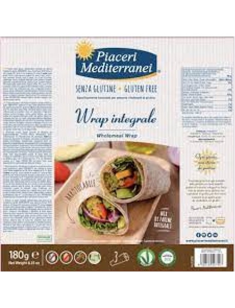 PIACERI MEDITERRANEI WRAP INTEGRALE 175G